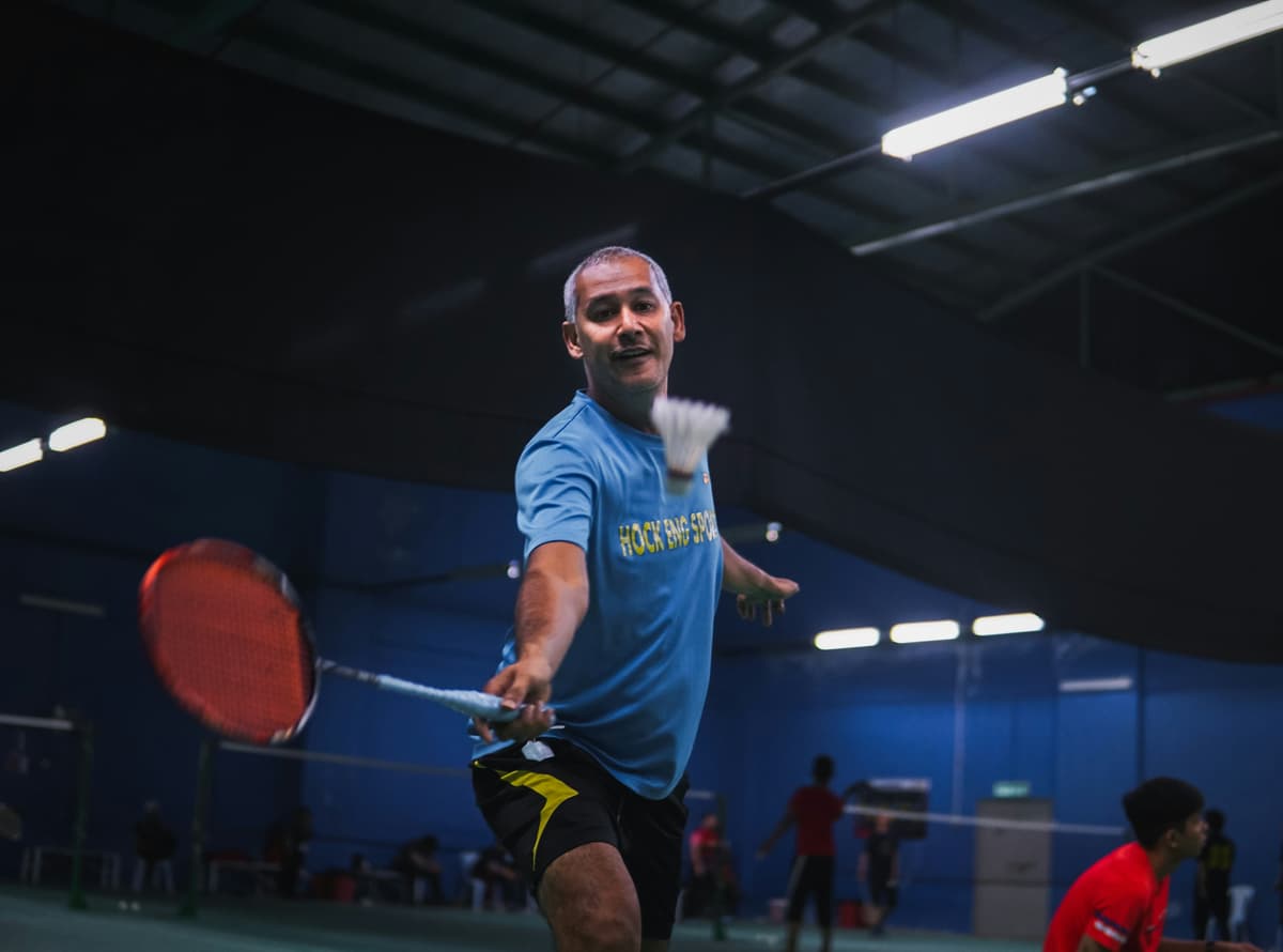 Badminton player